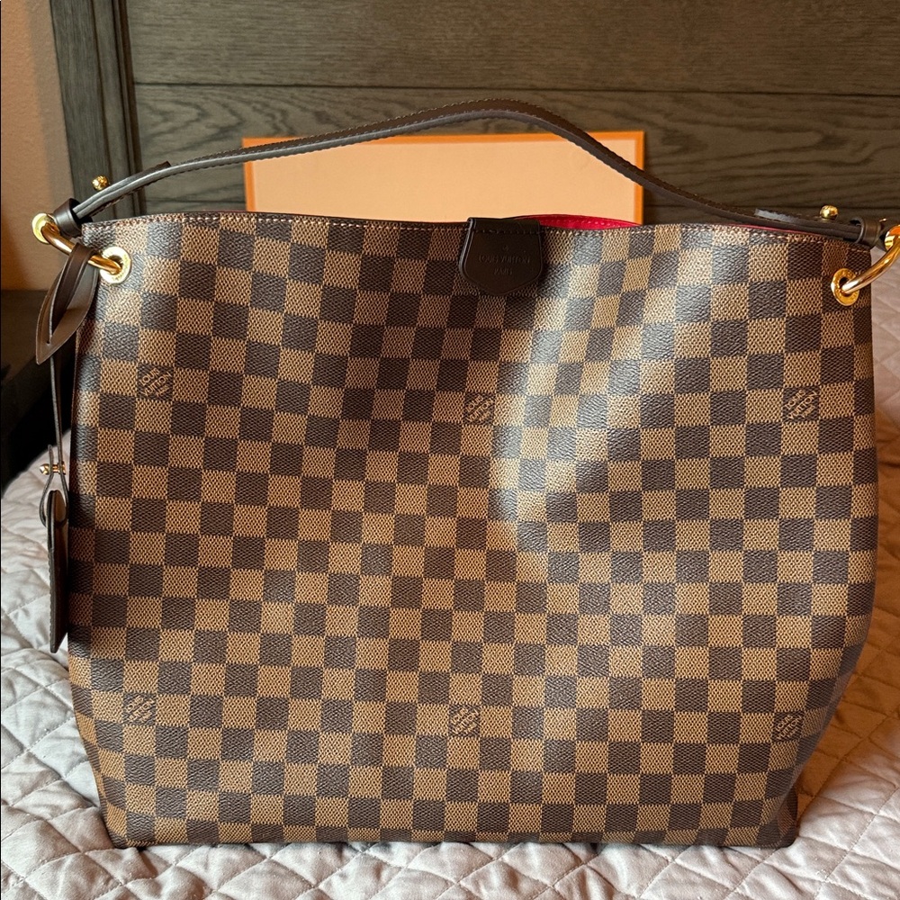 Louis Vuitton Damier Ebene Tote Bag